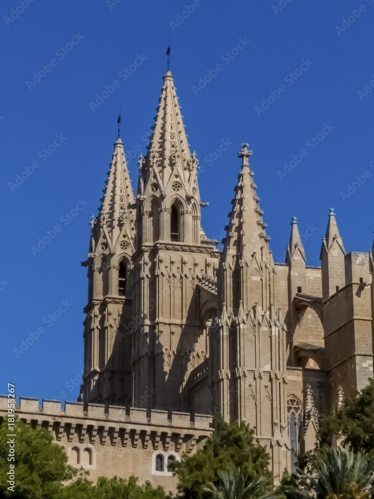 spain, mallorca, palma, cathedral