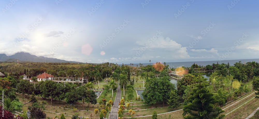 Ujung Water Palace- palace complex in Karangasem, Bali, Indonesia...