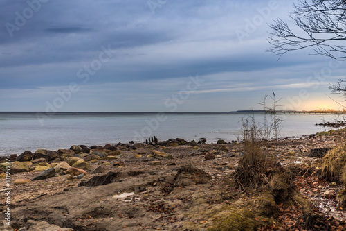 Strand im Herbst