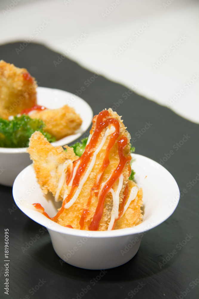 Fish fingers with tomato sauce Fish fingers with tomato sauce