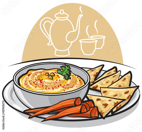 eastern dish humus