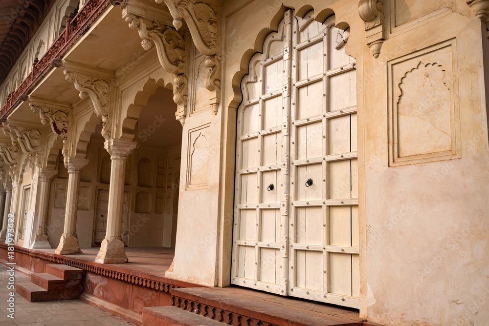 Golden Pavilion in Fort of Agra