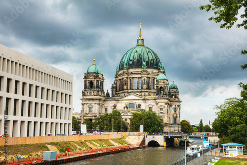 Obraz na płótnie Berliner Dom in Berlin w salonie