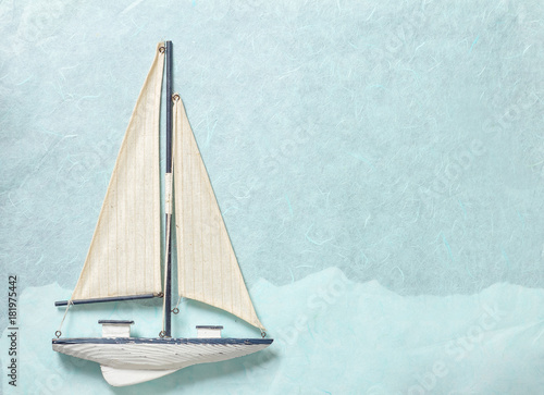 Sailing Yacht paper background