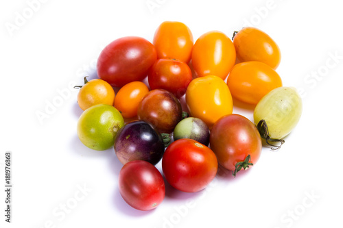 Colorful cherry tomatoes