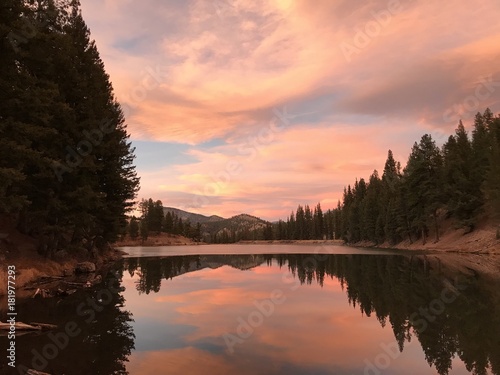 Million Reservoir at Dusk