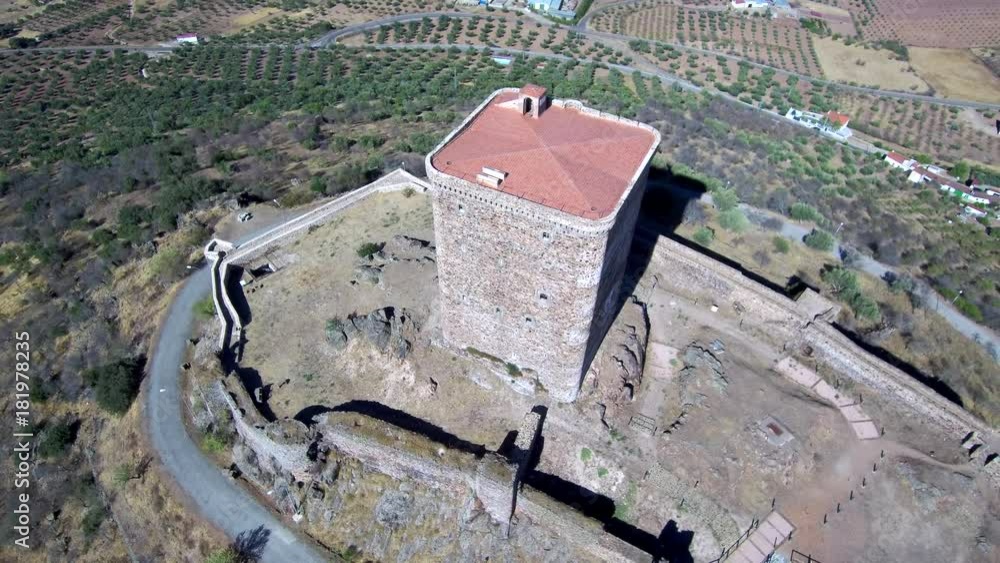 Feria (Badajoz, Extremadura) desde el aire. Video aereo con drone Feria (Badajoz, Extremadura) desde el aire. Video aereo con drone