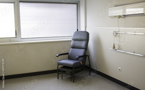 Chair in hospital