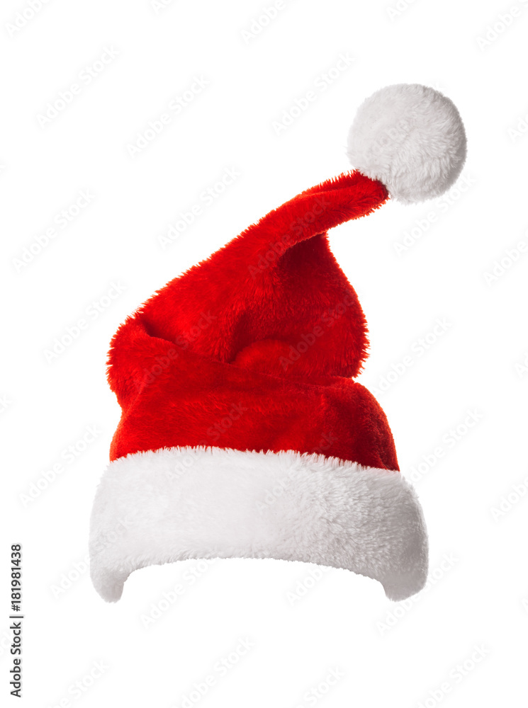 Santa Claus helper hat isolated on white background Santa Claus helper hat isolated on white background