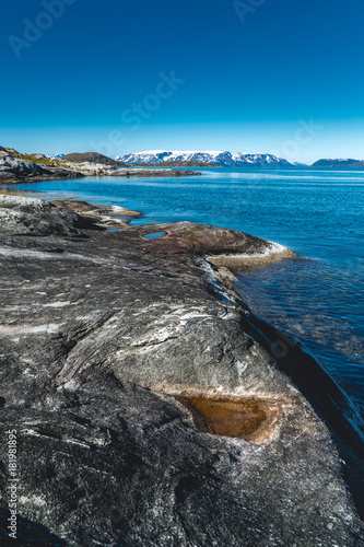 Noregian fjord photo