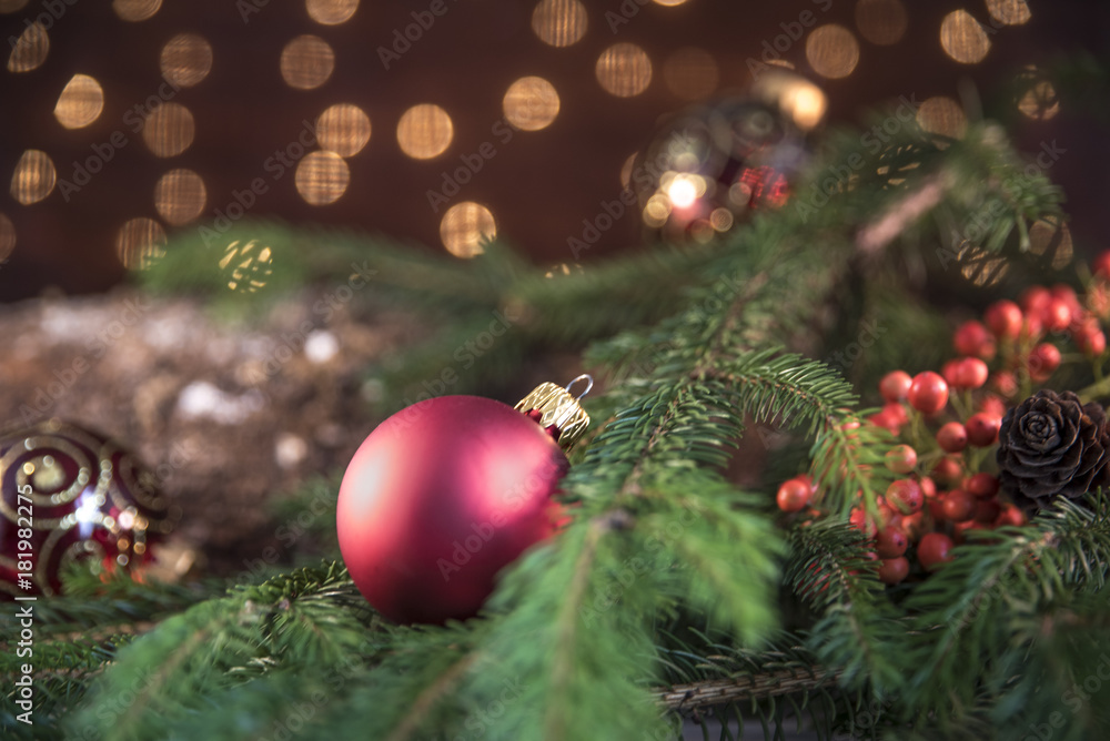 Obraz premium addobbi natalizi