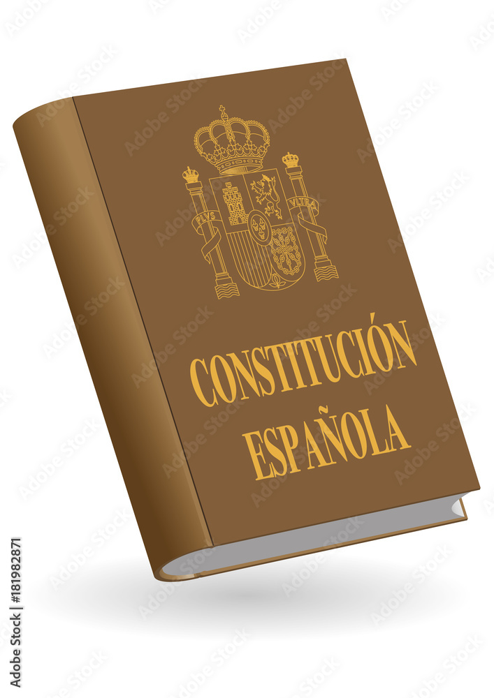 Spanish constitution book constitucion espanola