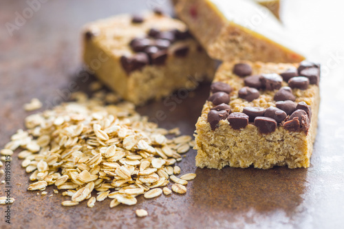 Oat protein bars.