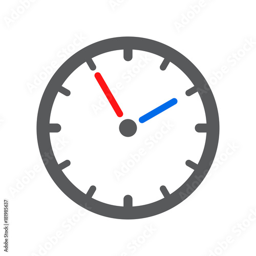 Clock simple icon