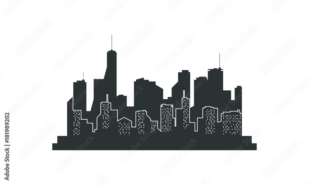 Night city logo