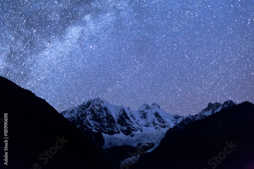 Milky Way over Cordillera Huayhuash 