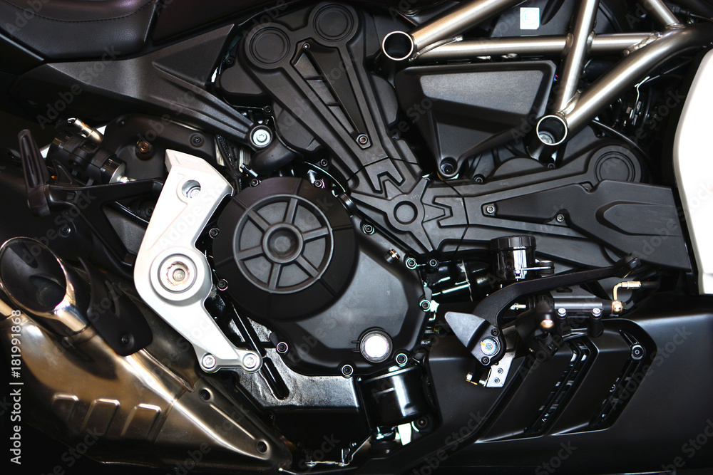 Cool motorcycle details mechanism background Cool motorcycle details mechanism background