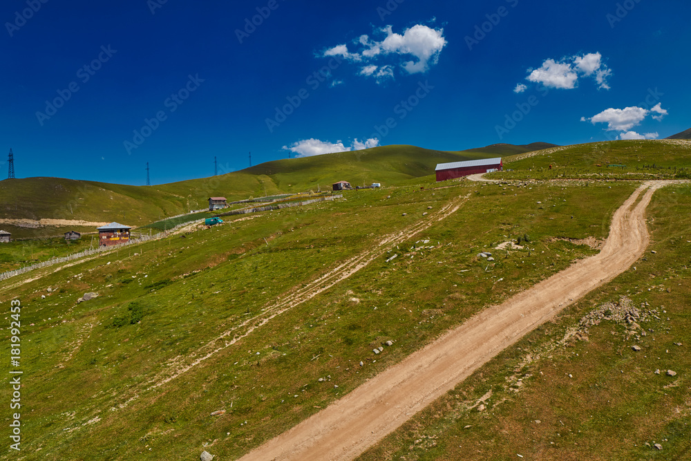 Mountain unpaved road Akhaltsikhe-Batumi Mountain unpaved road Akhaltsikhe-Batumi