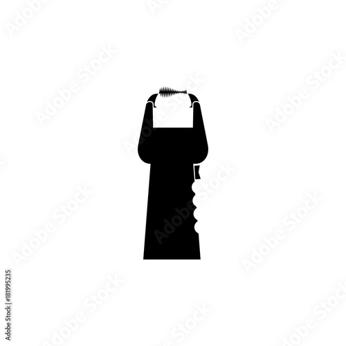 Stun gun icon. Police element icon. Premium quality graphic design. Signs, outline symbols collection icon for websites, web design, mobile app, info graphics