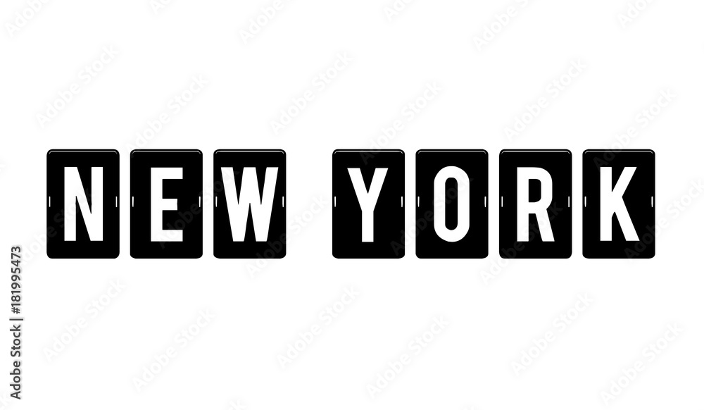 New York city sign