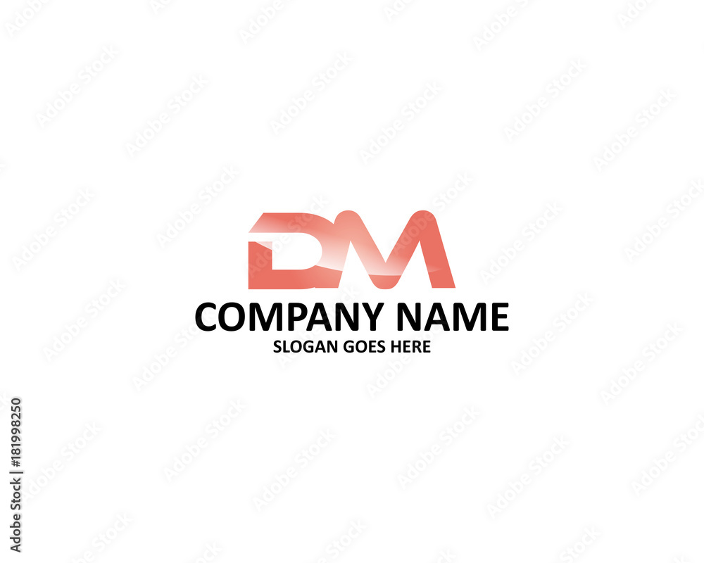 dm letter logo