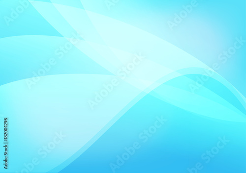 Abstract blue color wave background,