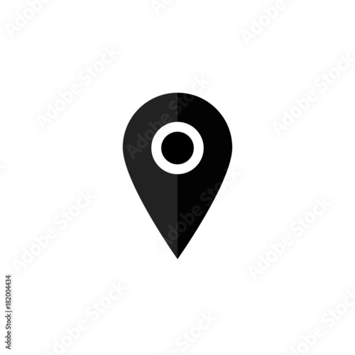 Free Download Map pin icon, location pointer, gps destination mark - GFXLoad