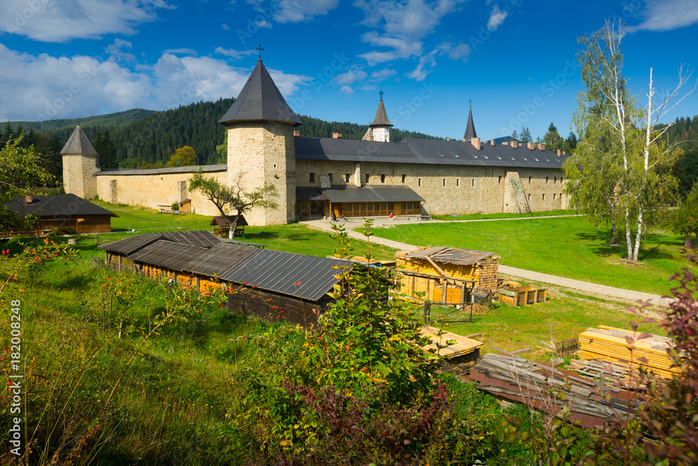 Sucevita Monastery on Bucovina