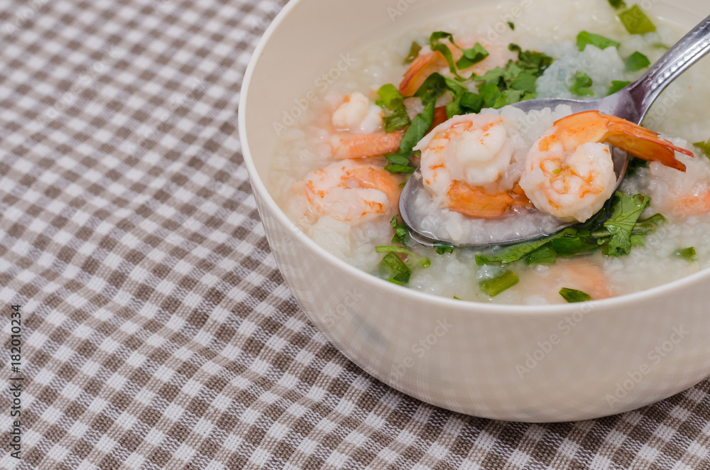 Shrimp porridge