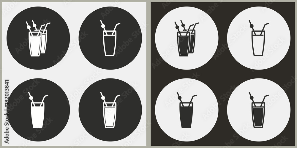 Cocktail - vector icon. Cocktail - vector icon.