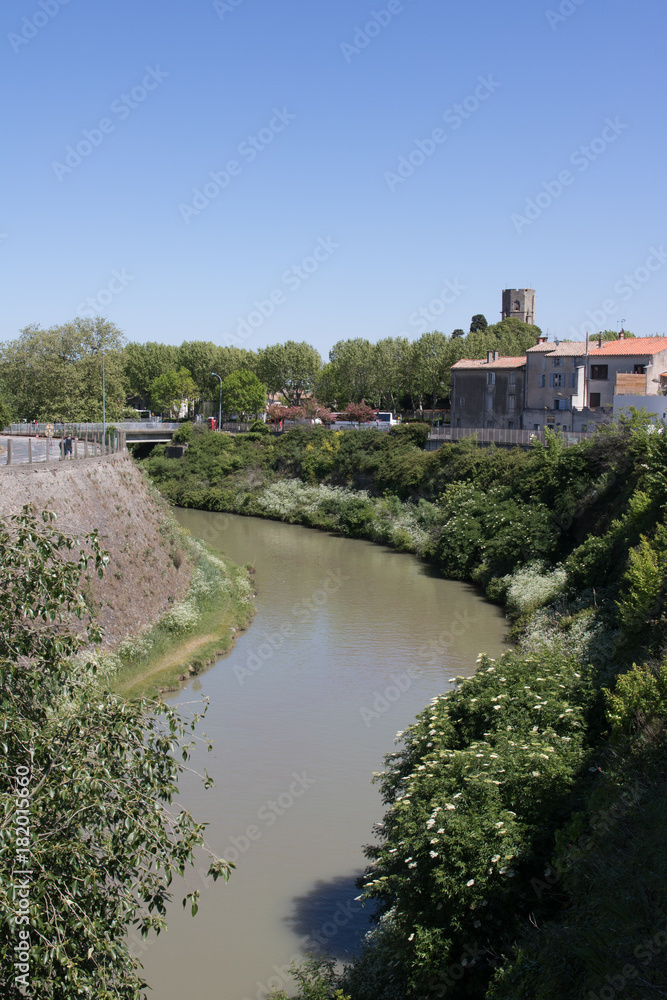 Le Canal du Midi à Carcssonne
