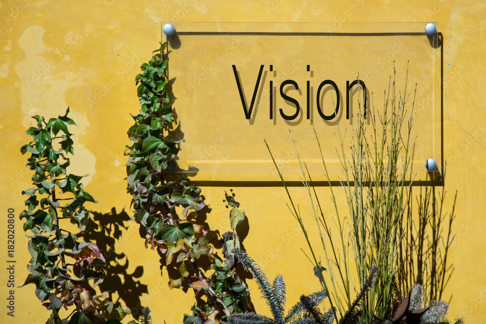 Obraz premium Schild 233 - Vision