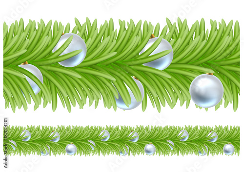 Christmas Tree Baubles Wrea...