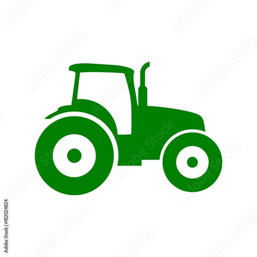 Tractor green Icon 