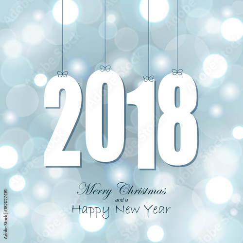 hang tags with year 2018