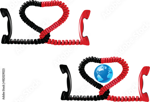 telefono a cornetta globalizzazione comunicazione 