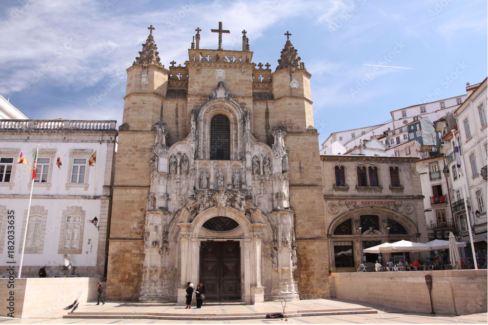 Portugal, Église Santa Cruz  de Coïmbre 