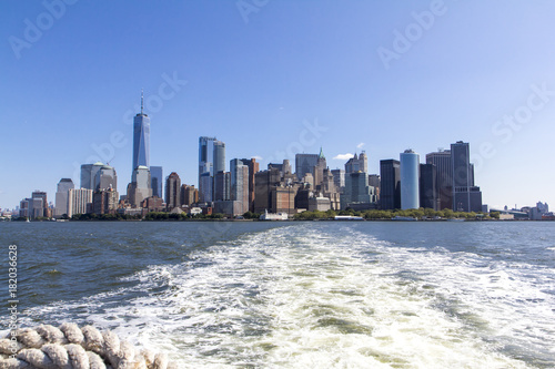 New York Manhattan Skyline © friday909
