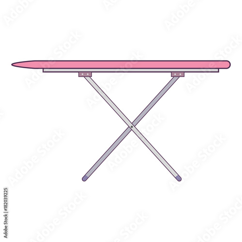 ironing board isolated icon vector illustration design