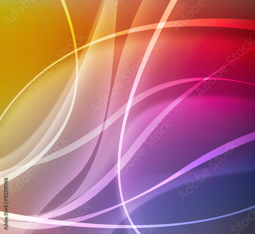Colorful abstract background with lines. Digital illustration. © grthirteen