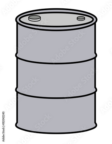 ドラム缶 グレー Stock イラスト Adobe Stock