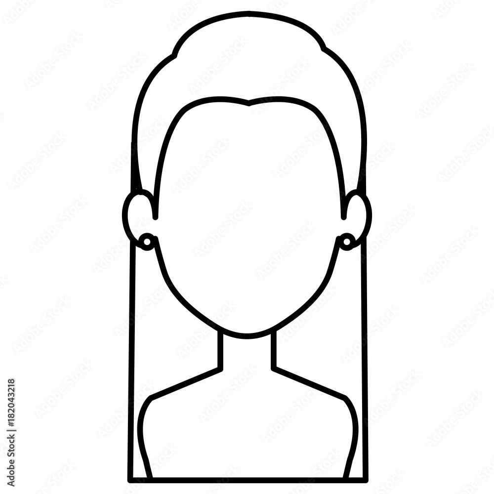 beautiful woman shirtless avatar character vector illustration design beautiful woman shirtless avatar character vector illustration design