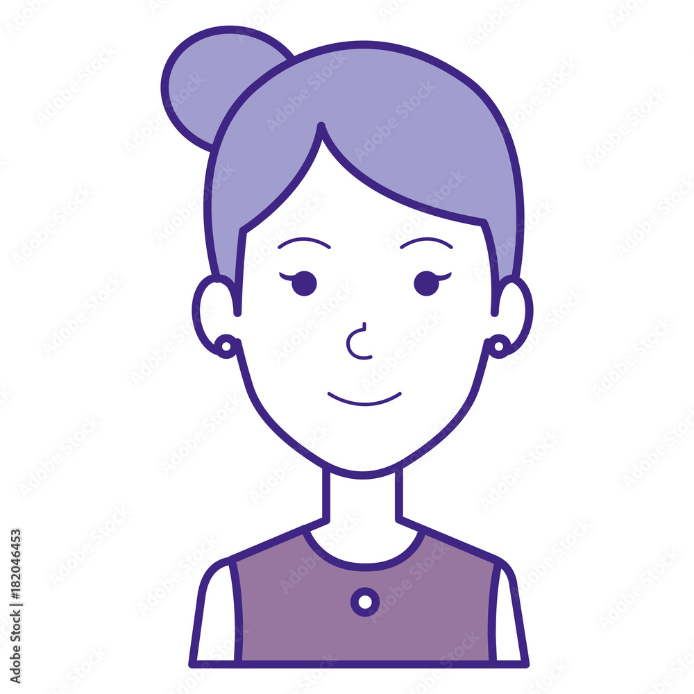 beautiful woman avatar character vector illustration design beautiful woman avatar character vector illustration design