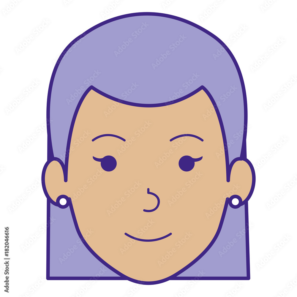 beautiful woman head avatar character vector illustration design beautiful woman head avatar character vector illustration design