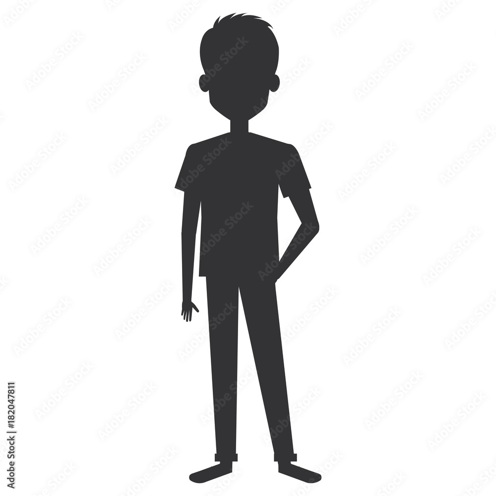 young man avatar character vector illustration design young man avatar character vector illustration design