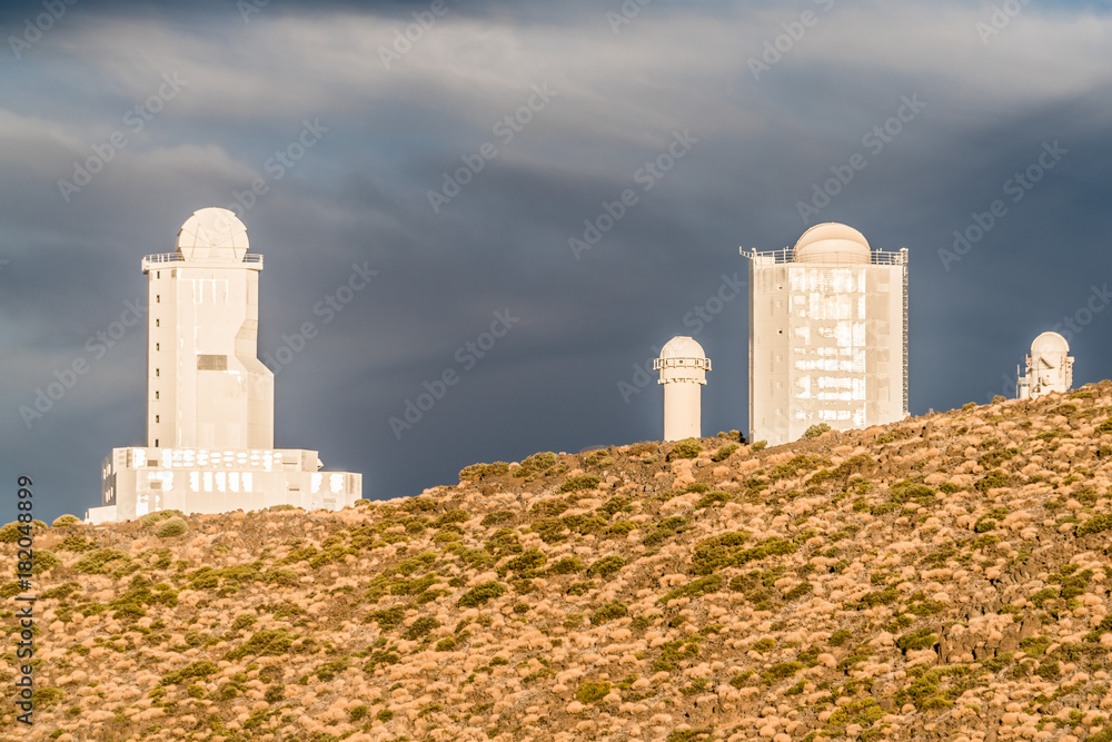 Observatorio del Teide - Sternwarte am Vulkan Teide auf Teneriffa Observatorio del Teide - Sternwarte am Vulkan Teide auf Teneriffa