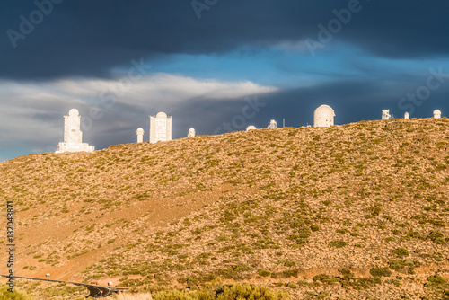 Teide-Observartotium - Sternwarte am Vulkan Teide auf Teneriffa photo