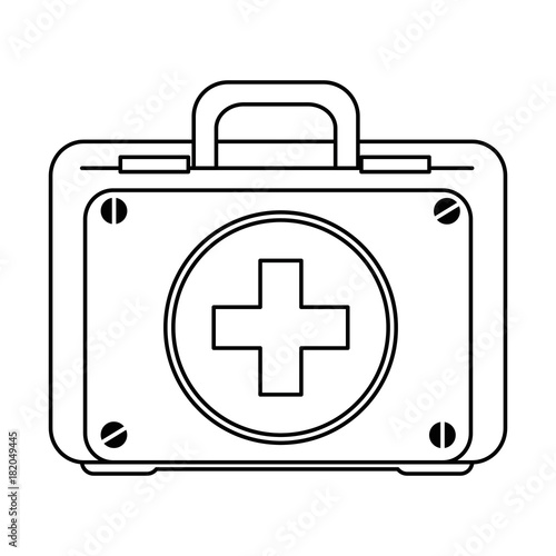 medical kit isolated icon vector illustration design