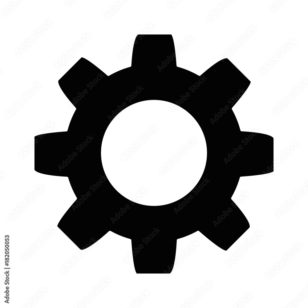 gear machine isolated icon vector illustration design gear machine isolated icon vector illustration design