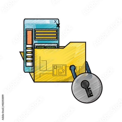 document folder design concept